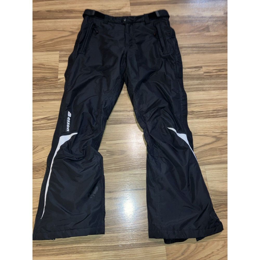 Anzi Besson Snowboard Snow Pants Vintage Waterproof Nylon Unisex Ski Pants